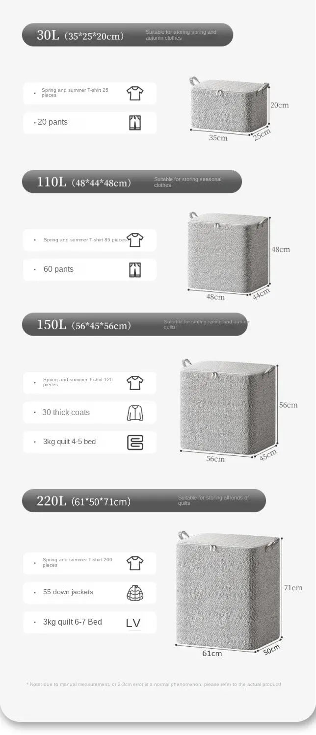 Large Capacity Storage Bag