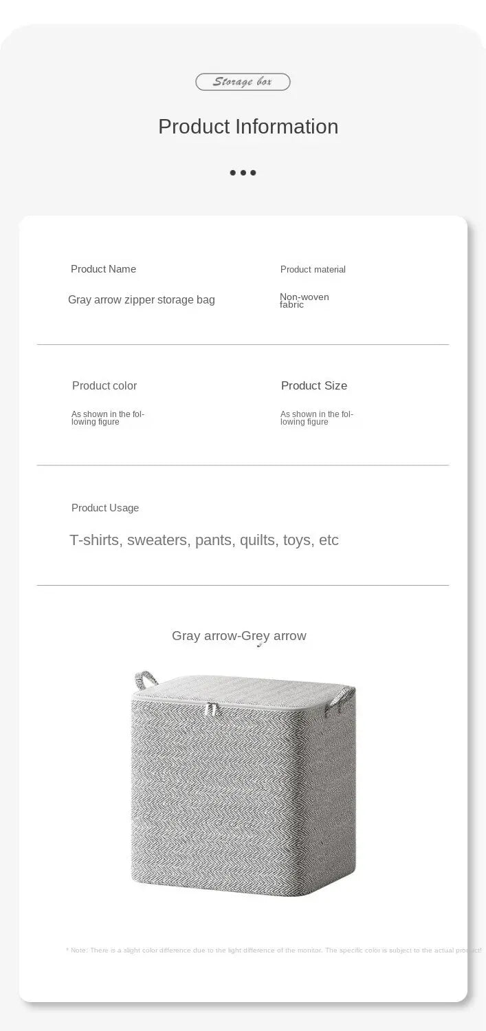 Large Capacity Storage Bag